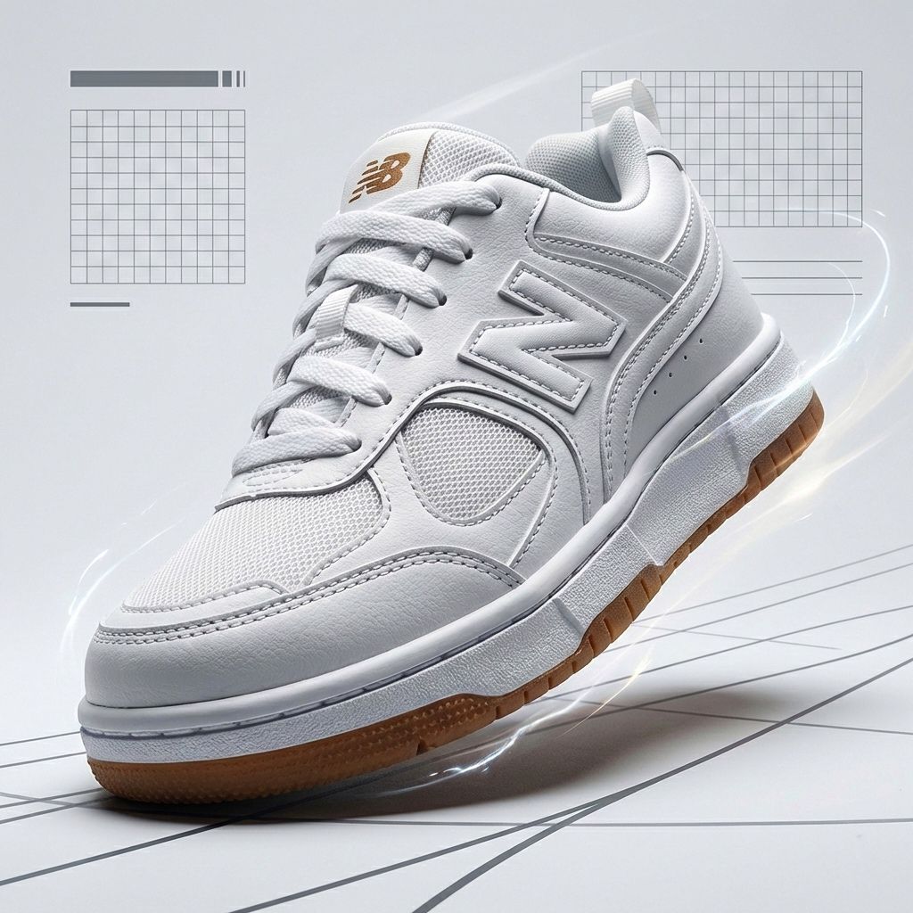 NEW BALANCE SOLE GUM – Clásico urbano 👟 ID 2103564