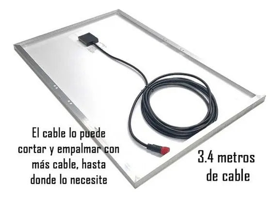 Reflector con paneles solares GD times 200w