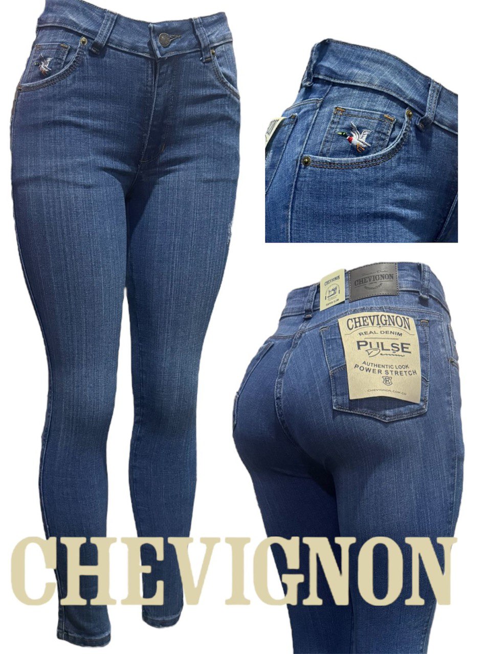 Jeans Marcas AA Chevignon Mujer H2  ID 1970615