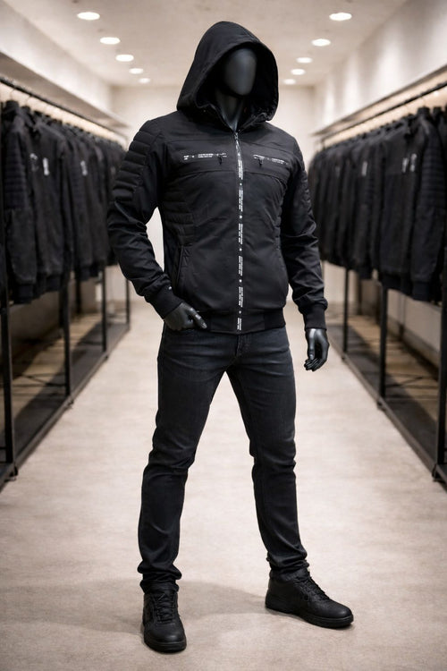 CHAQUETA HOMBRE CAPOTA BLACK ID 2111066