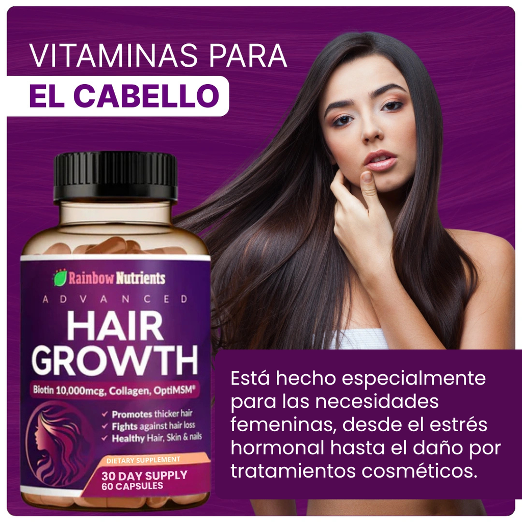 VITAMINAS PARA EL CABELLO HAIR GROWTH  ID 1962498