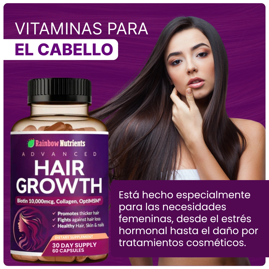 VITAMINAS PARA EL CABELLO HAIR GROWTH  ID 1962498